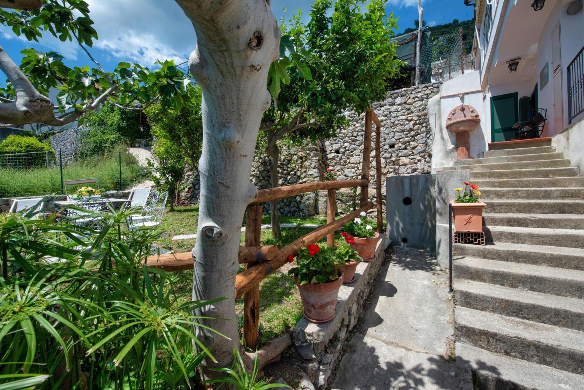 Casa Deva Amalfi Coast, With Private Garden Overlooking The Sea Exterior photo