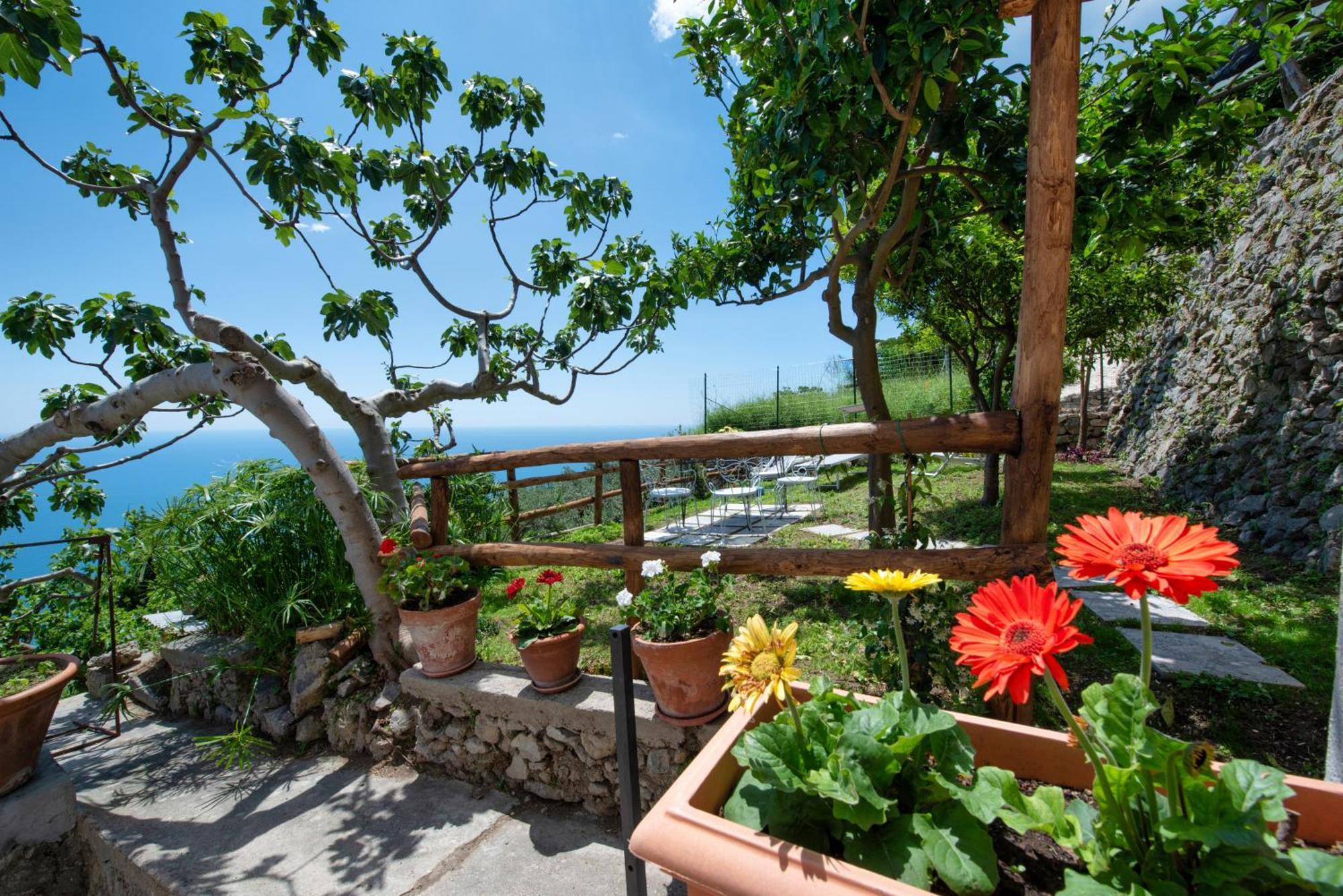 Casa Deva Amalfi Coast, With Private Garden Overlooking The Sea Exterior photo